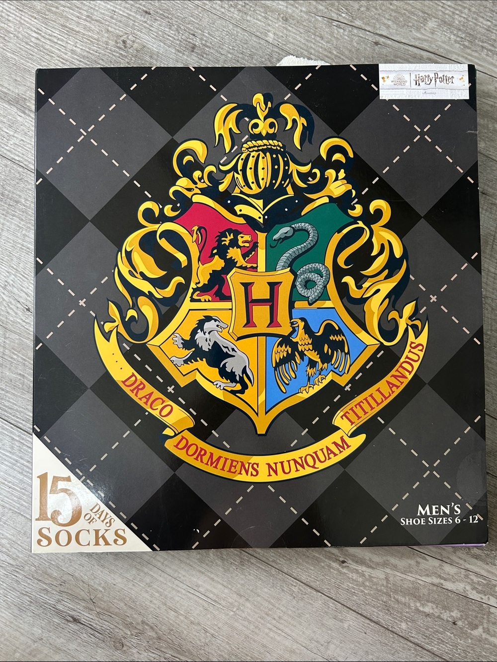 Harry Potter Multi-Color Hogwarts Crest Sock Gift Pack